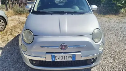 Usata Fiat 500 69 CV (50 kW) 2009 Argento Cabrio