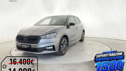 Usata Skoda Fabia Monte Carlo 95 CV (69 kW) 2023 Grigio tetto nero Utilitaria