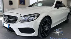 Bianco diamante metallizzato Usata 2018 Mercedes C220 Premium Plus Coupé | 25.900 € (Buon prezzo)