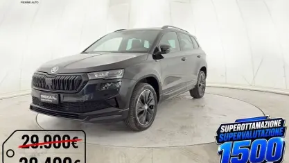 Usata Skoda Karoq SportLine 150 CV (110 kW) 2024 Nero SUV
