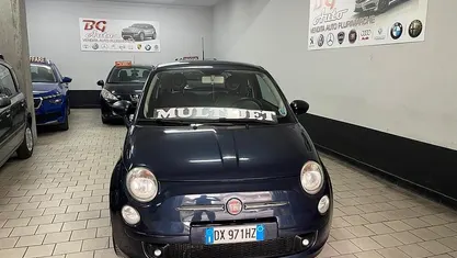 Usata Fiat 500 Sport 75 CV (55 kW) 2009 Blu Cabrio