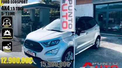 Usata Ford Ecosport Titanium S 125 CV (91 kW) 2019 Grigio SUV