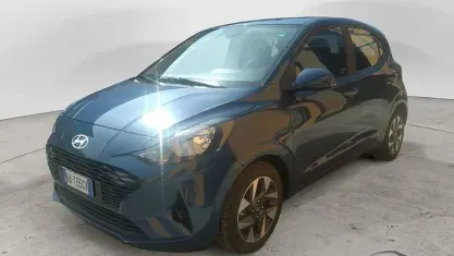 Nouvelle Hyundai i10 63 ch (46 kW) 2025 Bleue Citadine