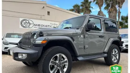 Usata Jeep Wrangler Sahara 200 CV (147 kW) 2019 Grigio SUV