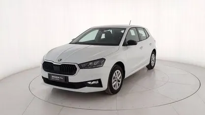 Nuova Skoda Fabia 80 CV (58 kW) 2025 Bianco metallizzato Utilitaria
