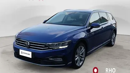 Usata VW Passat R-line 150 CV (110 kW) 2021 Blu Station wagon