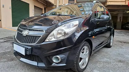 Usata Chevrolet Spark LS 81 CV (59 kW) 2010 Nero Utilitaria