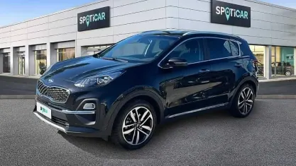 Gebraucht Kia Sportage Style 136 PS (100 kW) 2021 Schwarz SUV