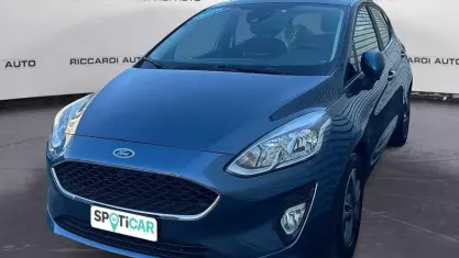 Usata Ford Fiesta 69 CV (50 kW) 2018 Blu/azzurro Utilitaria