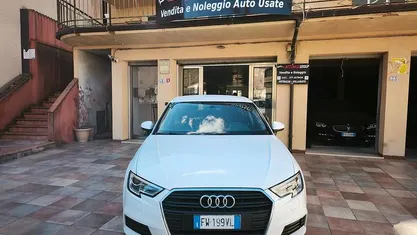 Usata Audi A3 115 CV (84 kW) 2019 Bianco Berlina