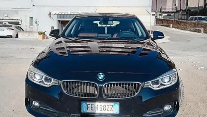 Usata BMW 420 Advantage 190 CV (139 kW) 2016 Blu Coupé