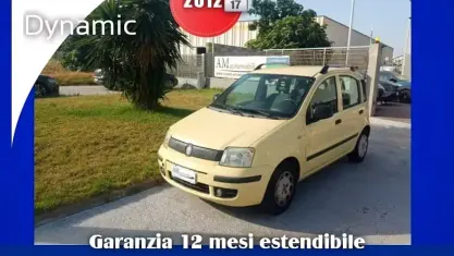 Usata Fiat Panda Dynamic 69 CV (50 kW) 2012 Giallo Utilitaria