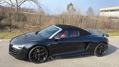 Usata Audi R8 Spyder Ambiente 525 CV (386 kW) 2011 Nero Cabrio