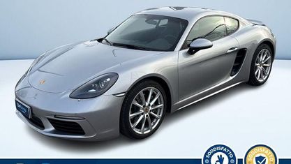 Usata Porsche 718 Cayman 300 CV (220 kW) 2022 Argento metallizzato Coupé