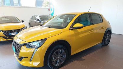 Gebraucht Peugeot e-208 Allure 100 kW (136 PS) 2021 Gelb Kleinwagen