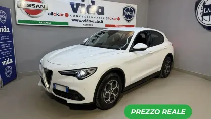 Usata Alfa Romeo Stelvio 190 CV (139 kW) 2022 Bianco SUV