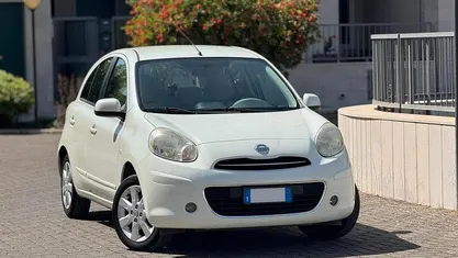 Bianco Usata 2012 Nissan Micra Comfort Due volumi | 4500 € (Buon prezzo)