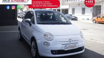 Usata Fiat 500 101 CV (74 kW) 2009 Azzurro Cabrio