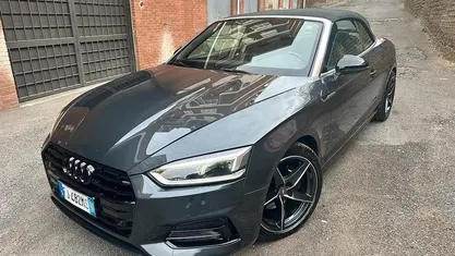 Usata Audi A5 Cabriolet Business 190 CV (139 kW) 2017 Grigio Cabrio