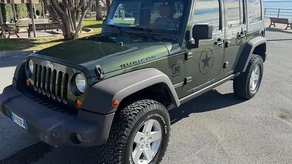 Usata Jeep Wrangler Unlimited Sport 177 CV (130 kW) 2007 Verde SUV