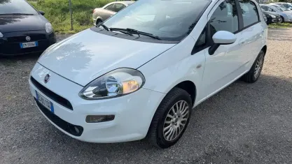 Usata Fiat Punto Lounge 69 CV (50 kW) 2013 Bianco Utilitaria