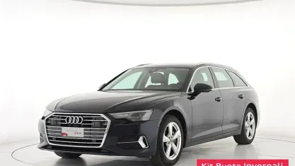 Usata Audi A6 Business 163 CV (119 kW) 2021 Blu firmamento metallizzato Station wagon
