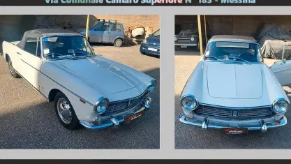Usata Fiat 1500 71 CV (52 kW) 1960 Bianco Cabrio
