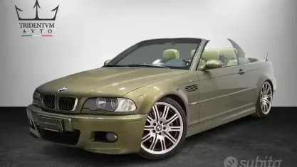 Usata BMW M3 Cabriolet Efficient Dynamics 343 CV (252 kW) 2003 Verde Cabrio