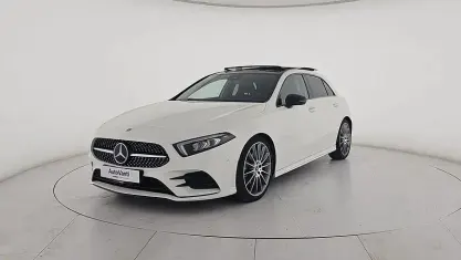 Brugt Mercedes A220 Premium 190 HK (139 kW) 2021 Hvid Hatchback