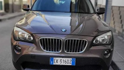 Usata BMW X1 204 CV (150 kW) 2011 Marrone SUV