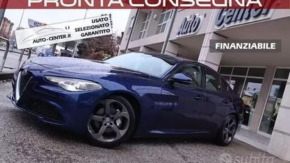 Usata Alfa Romeo Giulia Super 200 CV (147 kW) 2017 Blu Berlina
