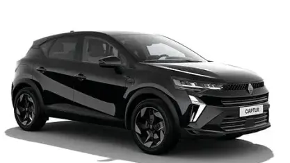 Uusi Renault Captur Techno 122 HP (89 kW) 2026 Musta Katumaasturi