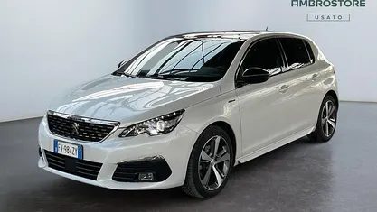 Bianco Usata 2019 Peugeot 308 GT-line Tre volumi | 13.500 € (Buon prezzo)