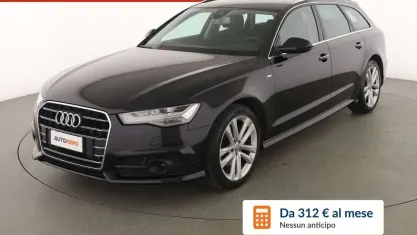 Usata Audi A6 190 CV (139 kW) 2017 Nero Station wagon