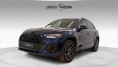 Usata Audi Q5 S-line plus 204 CV (150 kW) 2022 Blu SUV