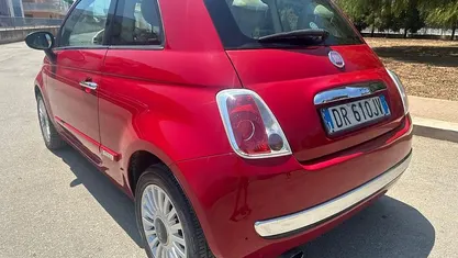 Rosso Usata 2008 Fiat 500 Tre volumi | 4700 € (Buon prezzo)