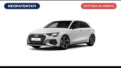 Bianco ibis Usata 2022 Audi A3 Sportback g-tron S-Line Tre volumi | 25.800 € (Buon prezzo)