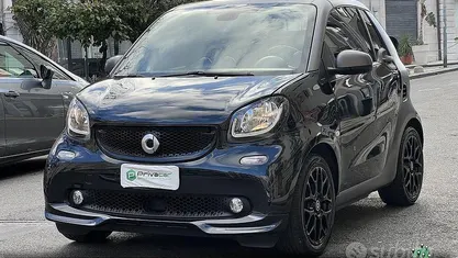 Usata Smart ForTwo Cabrio Passion 71 CV (52 kW) 2019 Nero Cabrio