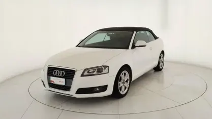 Usata Audi A3 Cabriolet Ambition 105 CV (77 kW) 2010 Bianco Cabrio