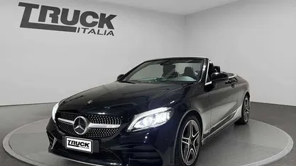 Nero metallizzato Usata 2019 Mercedes C220 Premium Plus Cabrio | 29.850 € (Buon prezzo)