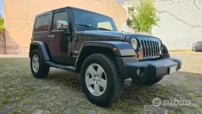 Usata Jeep Wrangler Sahara 177 CV (130 kW) 2008 Nero SUV