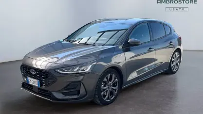 Usata Ford Focus ST-Line X 125 CV (91 kW) 2023 Magnetic grey (metallizzato) Berlina