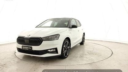 Usata Skoda Fabia Monte Carlo 95 CV (69 kW) 2025 Bianca tetto nero Utilitaria
