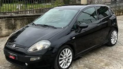 Usata Fiat Punto Evo 95 CV (69 kW) 2011 Nero Utilitaria