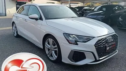 Usata Audi A3 S-Line 150 CV (110 kW) 2021 Bianco Berlina