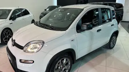 Usata Fiat Panda S 69 CV (50 kW) 2024 Bianco pastello Utilitaria