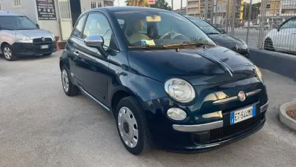 Usata Fiat 500 Lounge 69 CV (50 kW) 2014 Verde Berlina