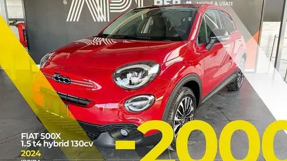 Usata Fiat 500X 131 CV (96 kW) 2024 Rosso SUV