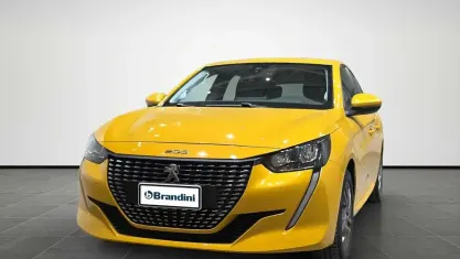 Usata Peugeot 208 Active 75 CV (55 kW) 2021 Giallo Utilitaria