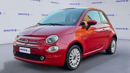 Usata Fiat 500 Lounge 69 CV (50 kW) 2018 Rosso amore Berlina